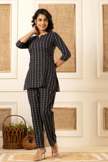 Black Co-Ord Set
