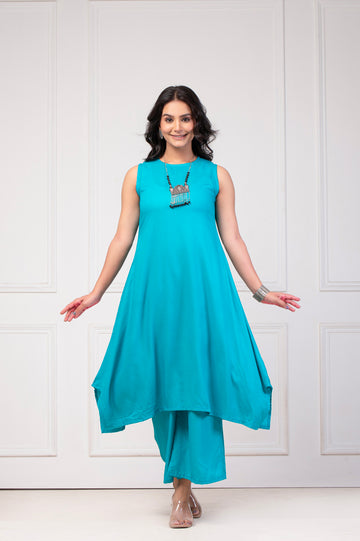 Peacock Bloom Co-Ord Set