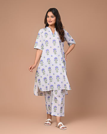 Aqua Meadow Co~Ord Set