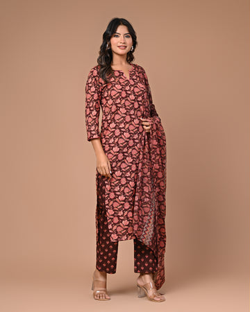 Anjeer Three Piece Set