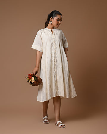 Moonlit Drape Dress