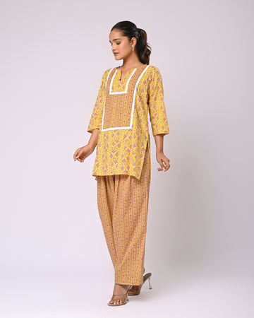 Golden Hour Farsi Co-ord Set