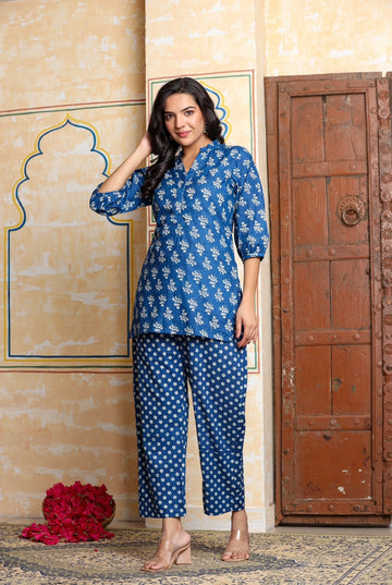 Royal Blue Co- Ord Set