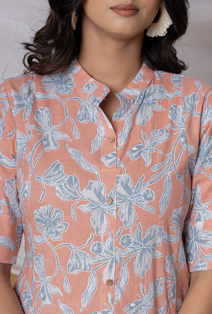 Peach Daisy Co-Ord
