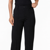 Black High-Waist Lycra Pants