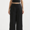 Black Viscose Palazzo Pants
