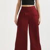 Maroon Viscose Palazzo Pants