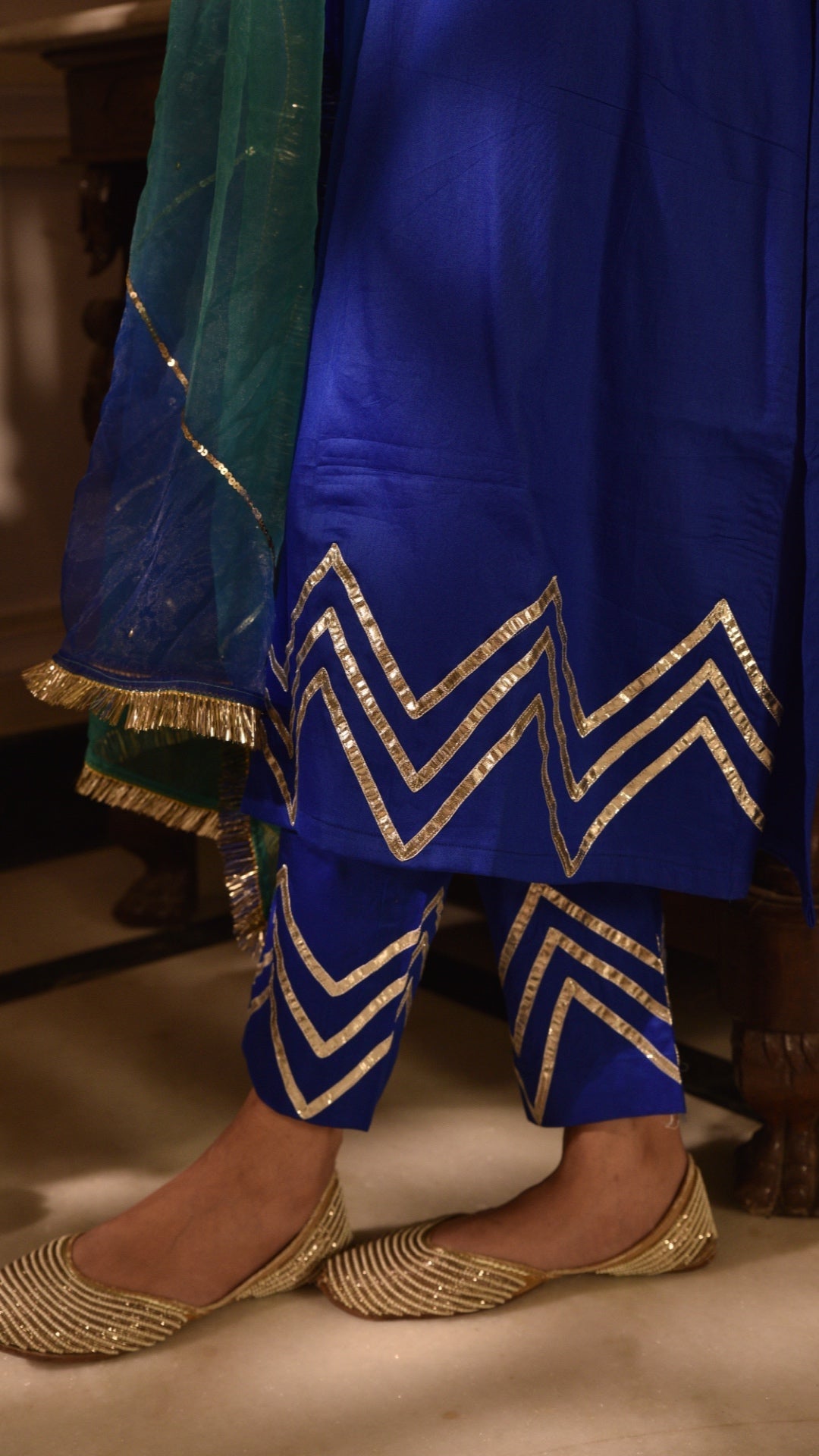 Neelambari Cotton Silk Set
