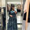 Indigo Layered Dress