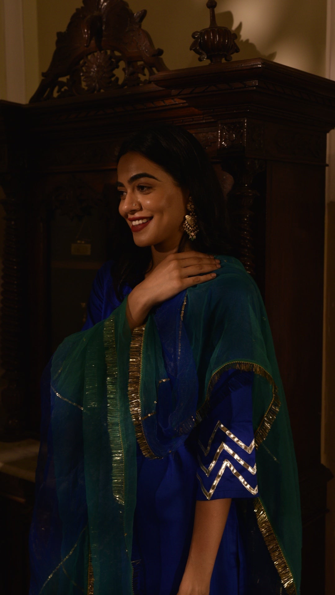 Neelambari Cotton Silk Set