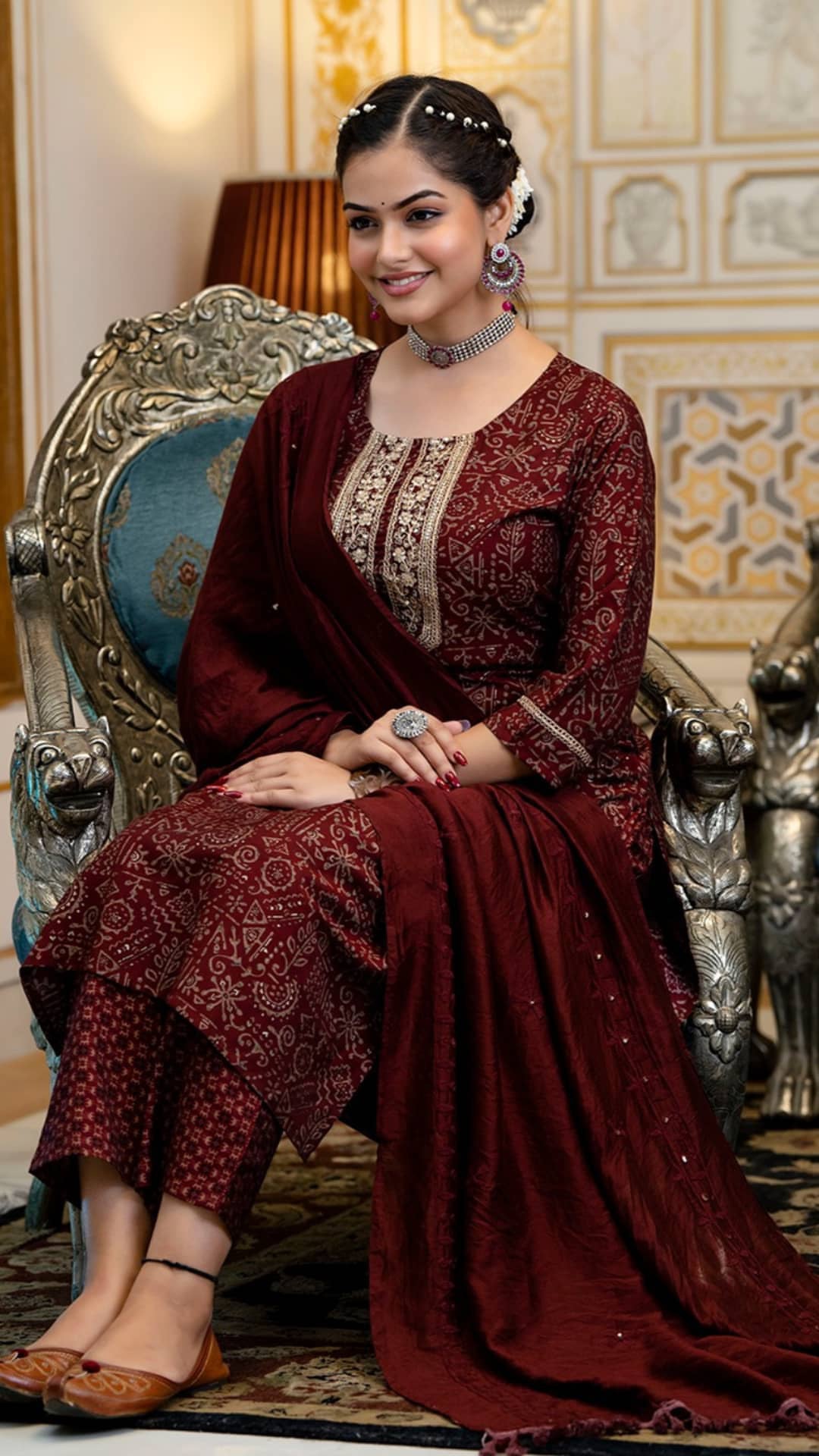 Gulab Jaamun Muslin Set Of Three
