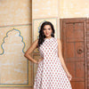White Red Halter Neck Set Of Two