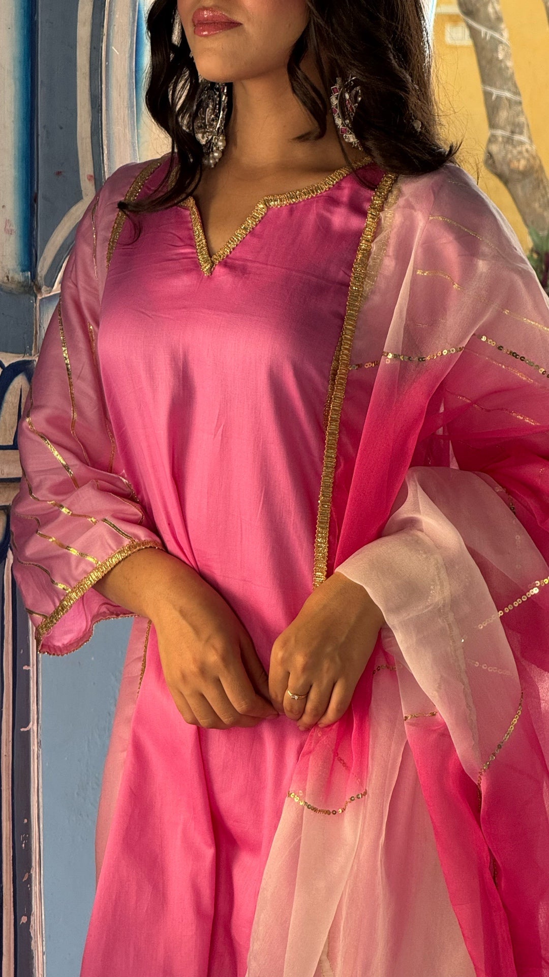 Pankhuri Cotton Silk Set