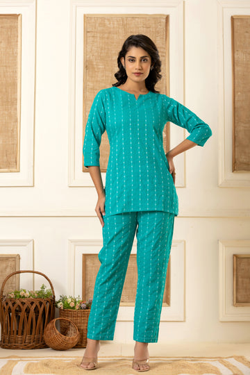 Sky Blue Co-Ord Set