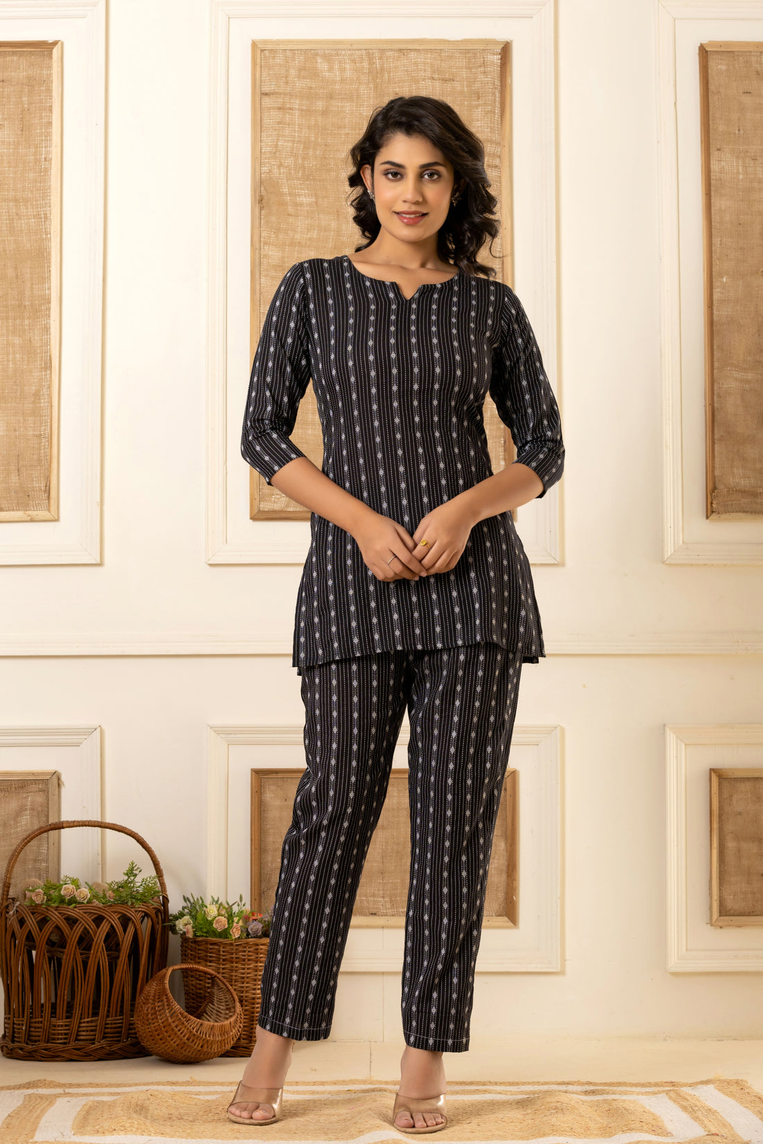 Black Co-Ord Set