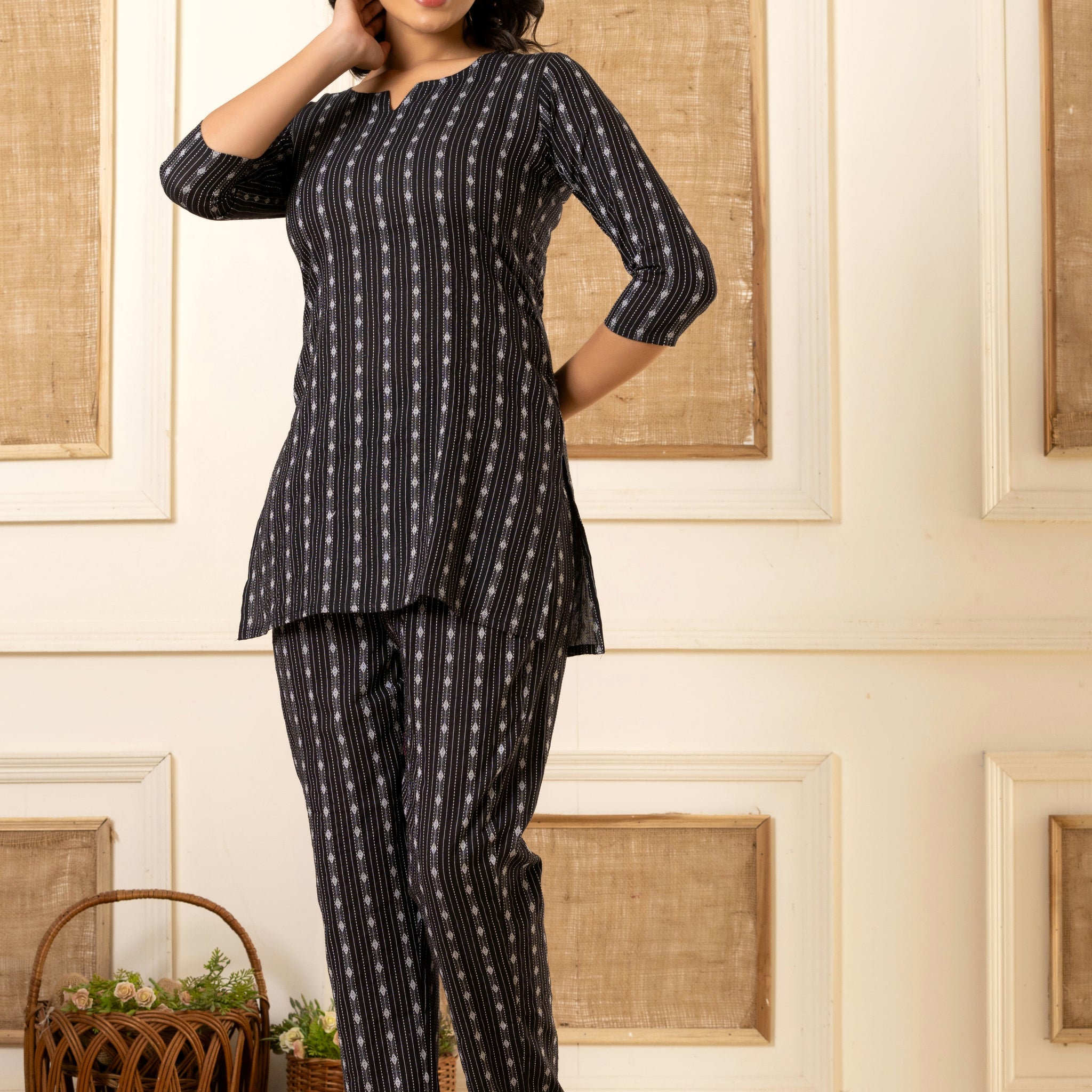 Black Co-Ord Set