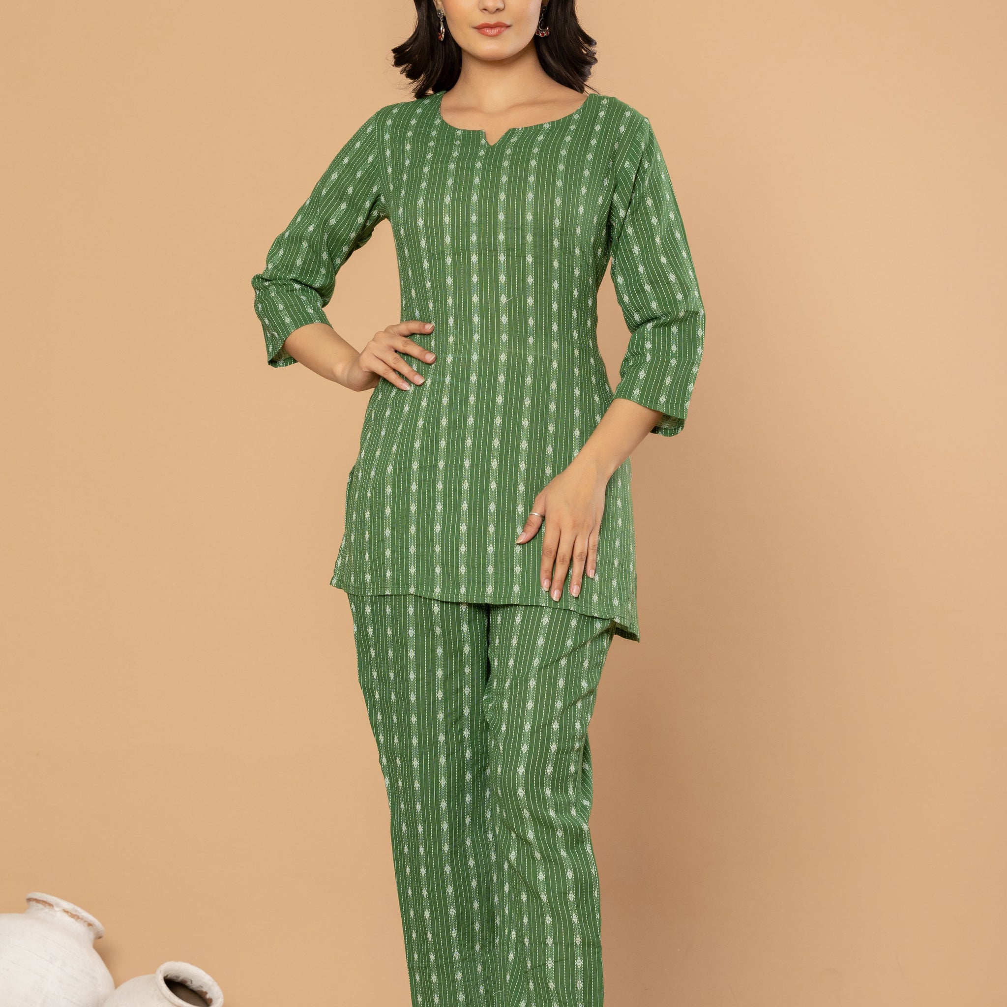 Green Co-Ord Set