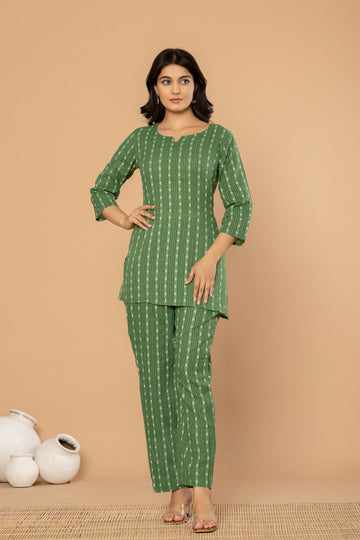 Green Co-Ord Set