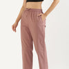 Women's Cotton Straight Pant - Dusty Rose