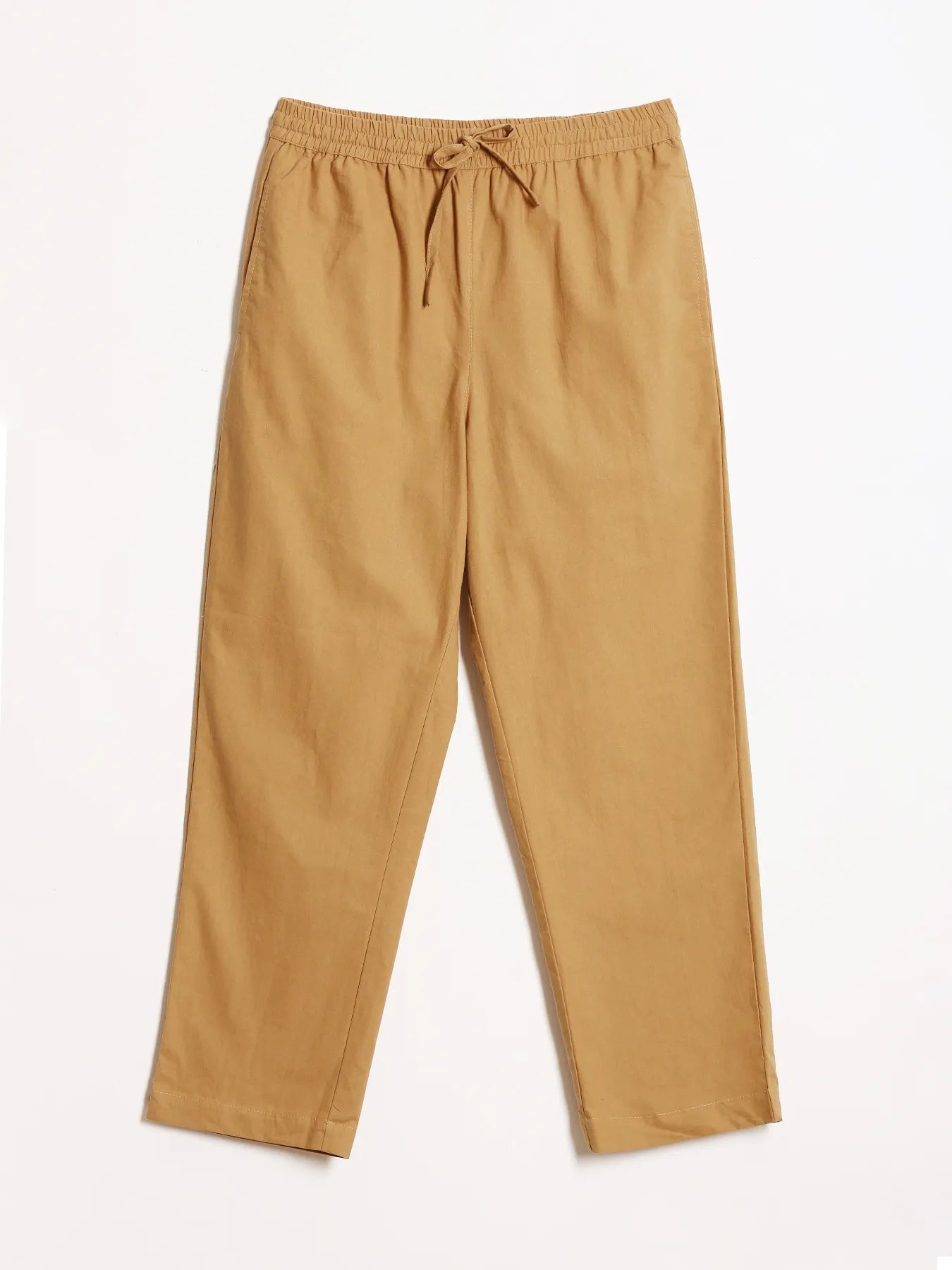 Women's Cotton Straight Pant - Mocha