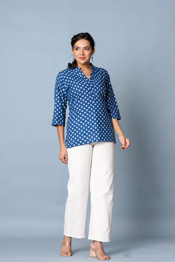 Beige Short Kurta