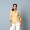Beige Short Kurta