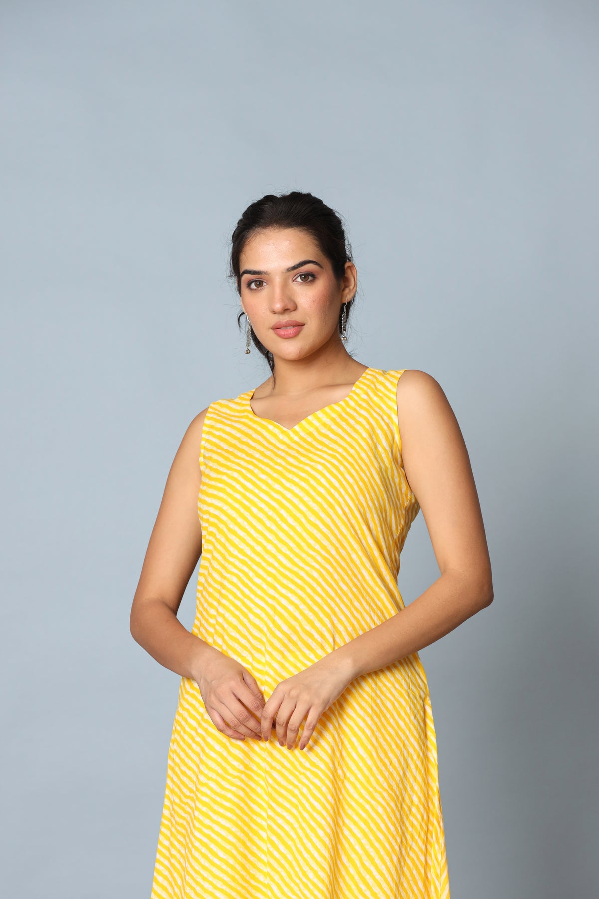 Yellow Laheriya Set  Of Two