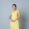 Green Zigzag Kurta Set