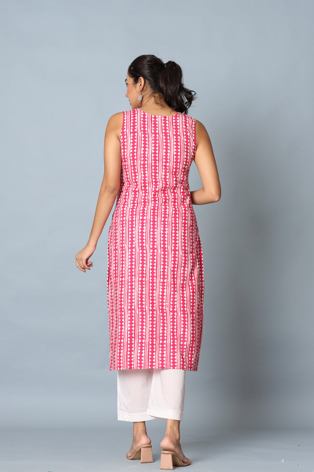 Pink Zigzag Set Of Two