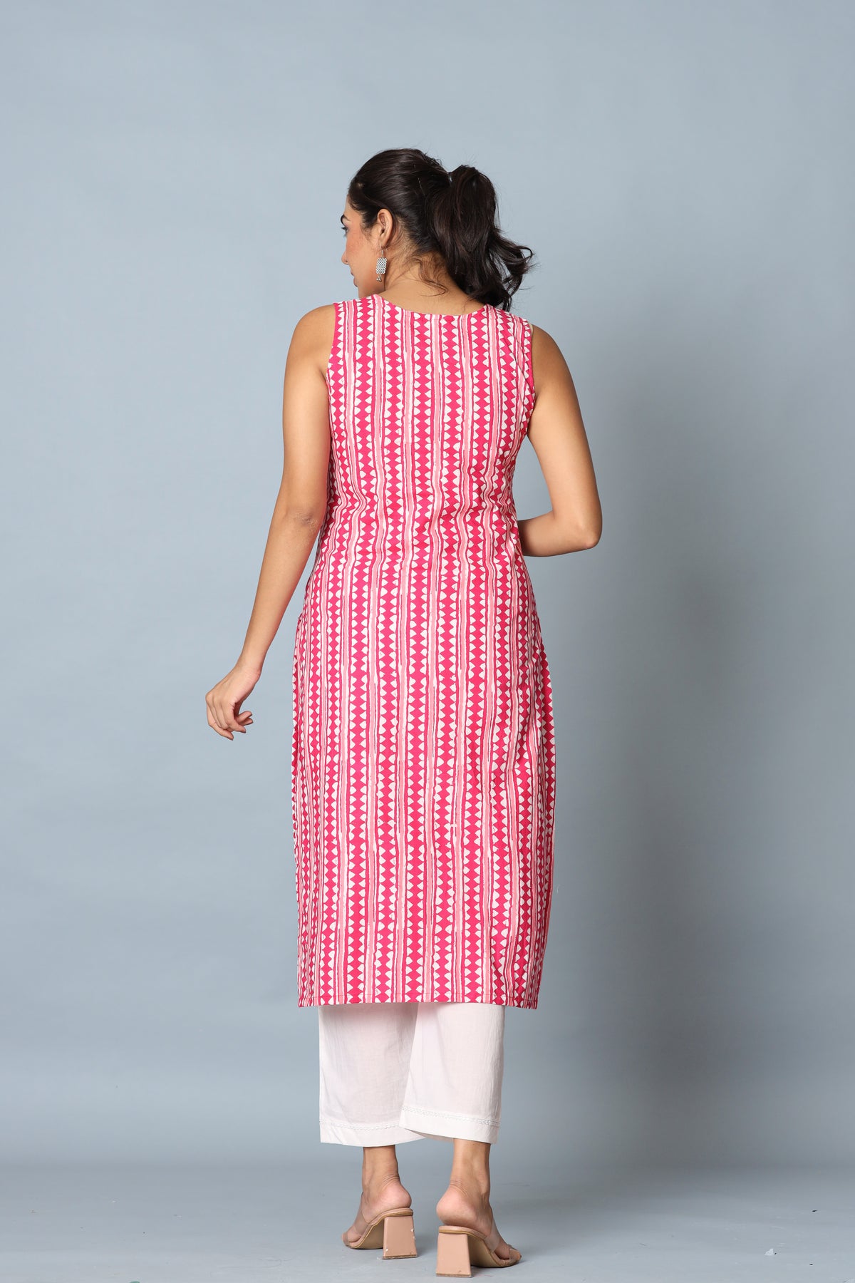 Pink Zigzag Set Of Two