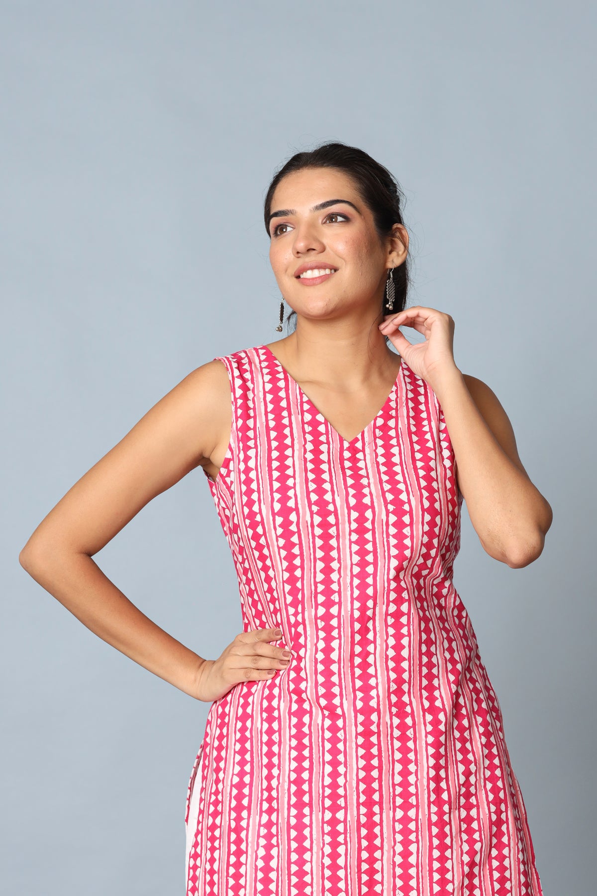 Pink Zigzag Set Of Two