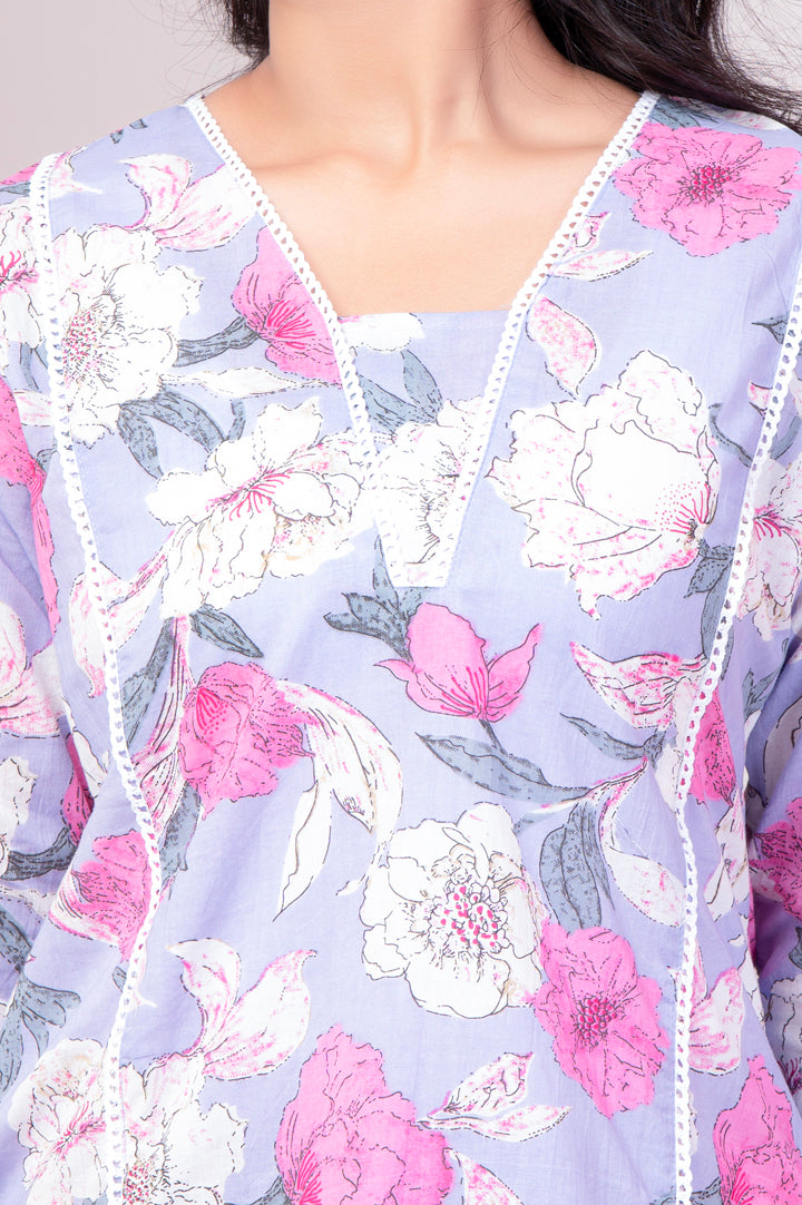 Lilac Bouquet Co-Ord Set
