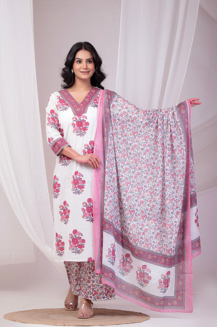 Simran Block Print Set Of Three