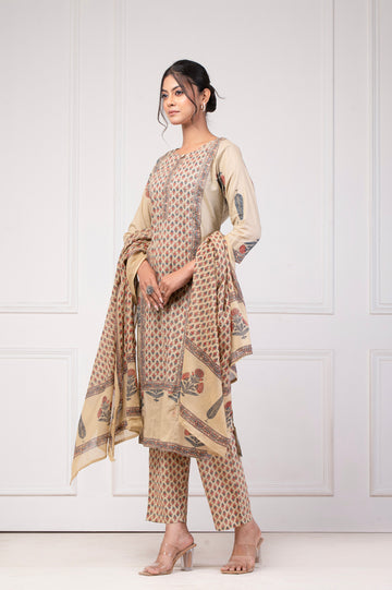 Vedika Mulmul Cotton Set Of Three