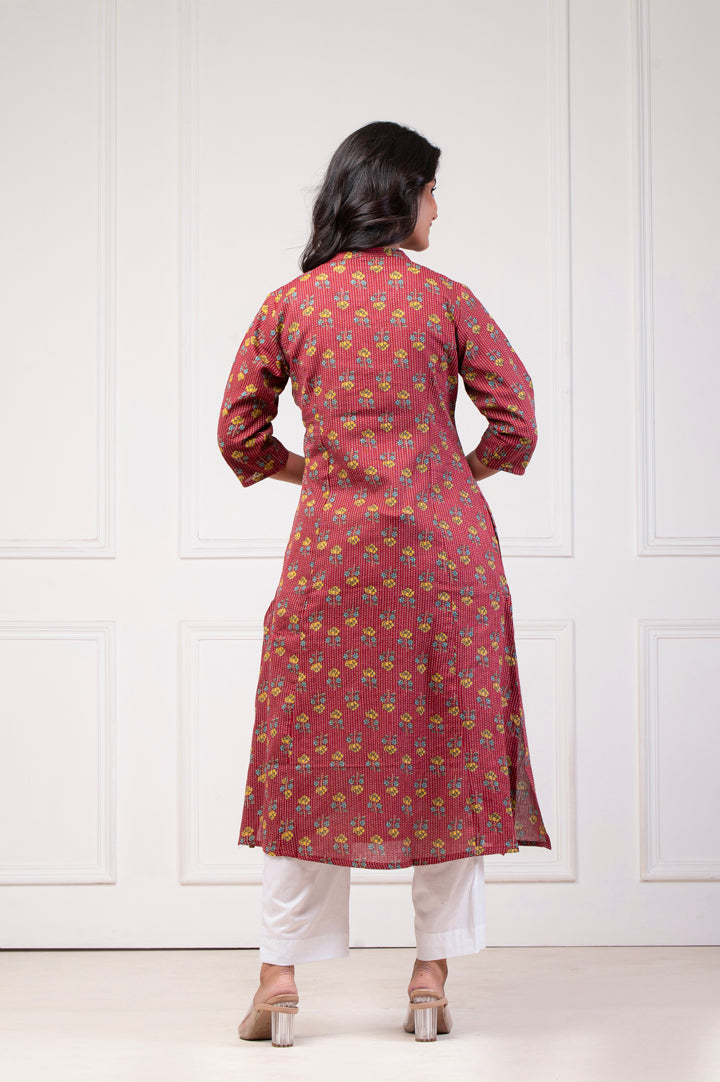 Mulberry Katha Kurta