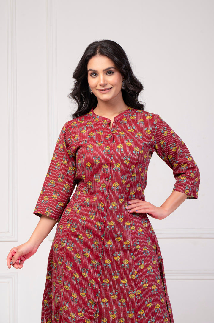 Mulberry Katha Kurta