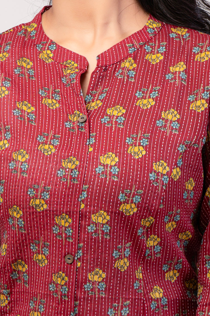 Mulberry Katha Kurta