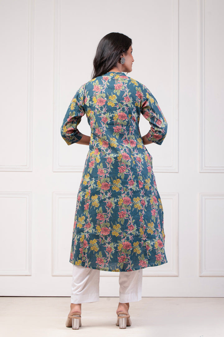 Sapphire Katha Kurta