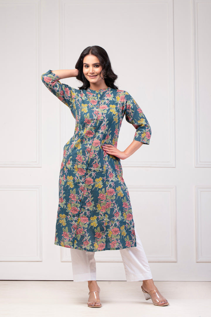 Sapphire Katha Kurta