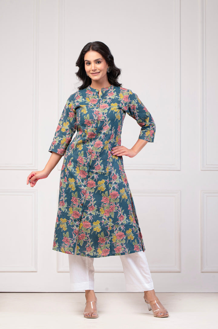 Sapphire Katha Kurta