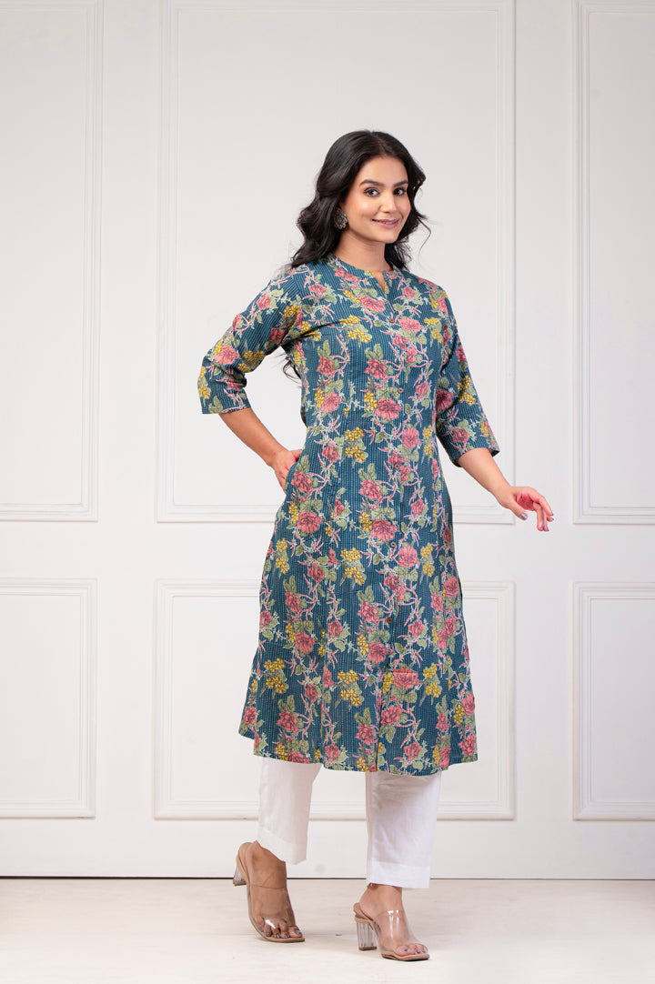 Sapphire Katha Kurta