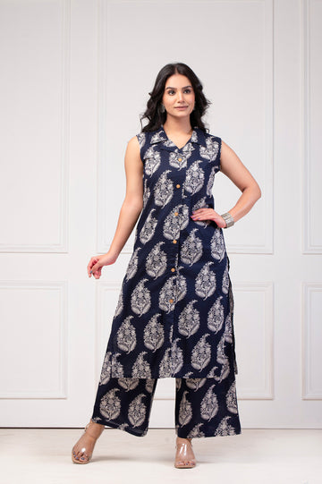 Neelam Motif Co-Ord Set