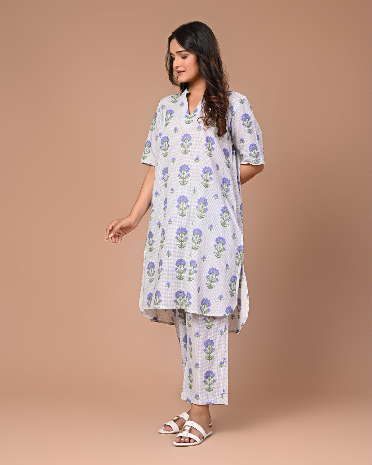 Aqua Meadow Co~Ord Set