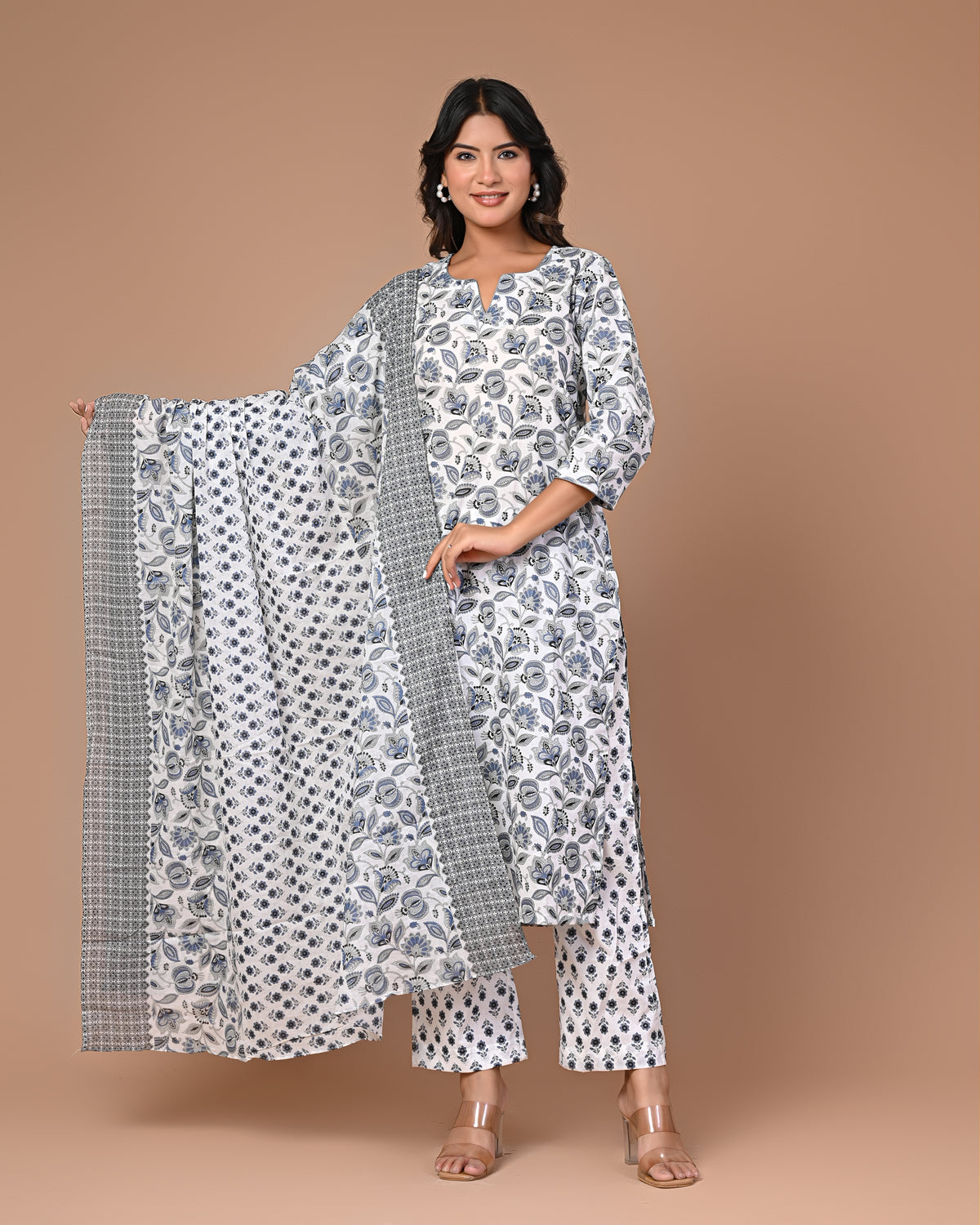 Kaaju Straight Kurta Set