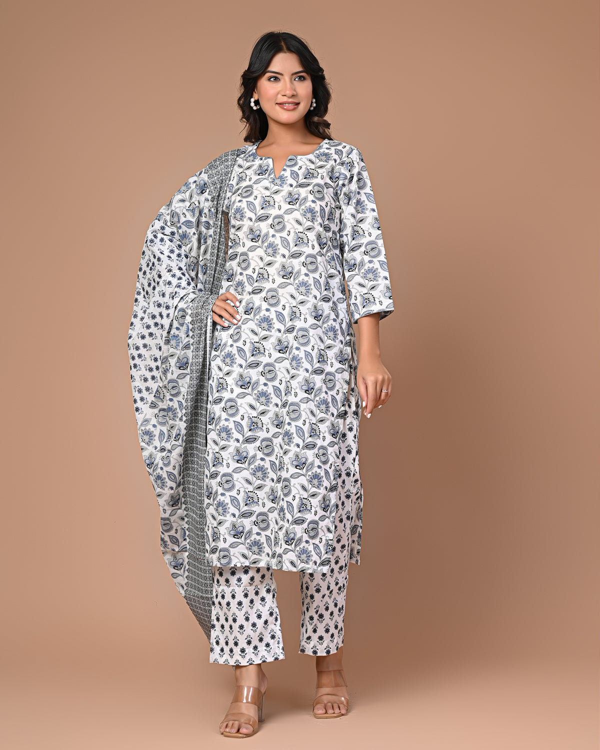 Kaaju Straight Kurta Set