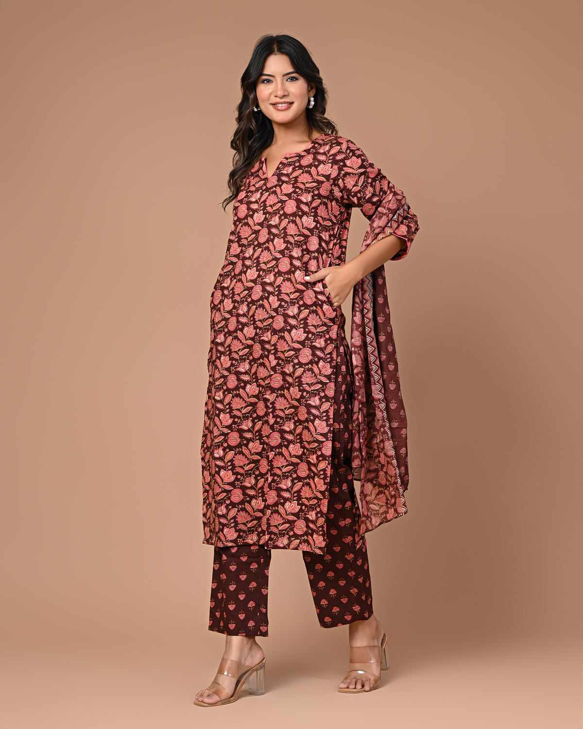 Anjeer Three Piece Set