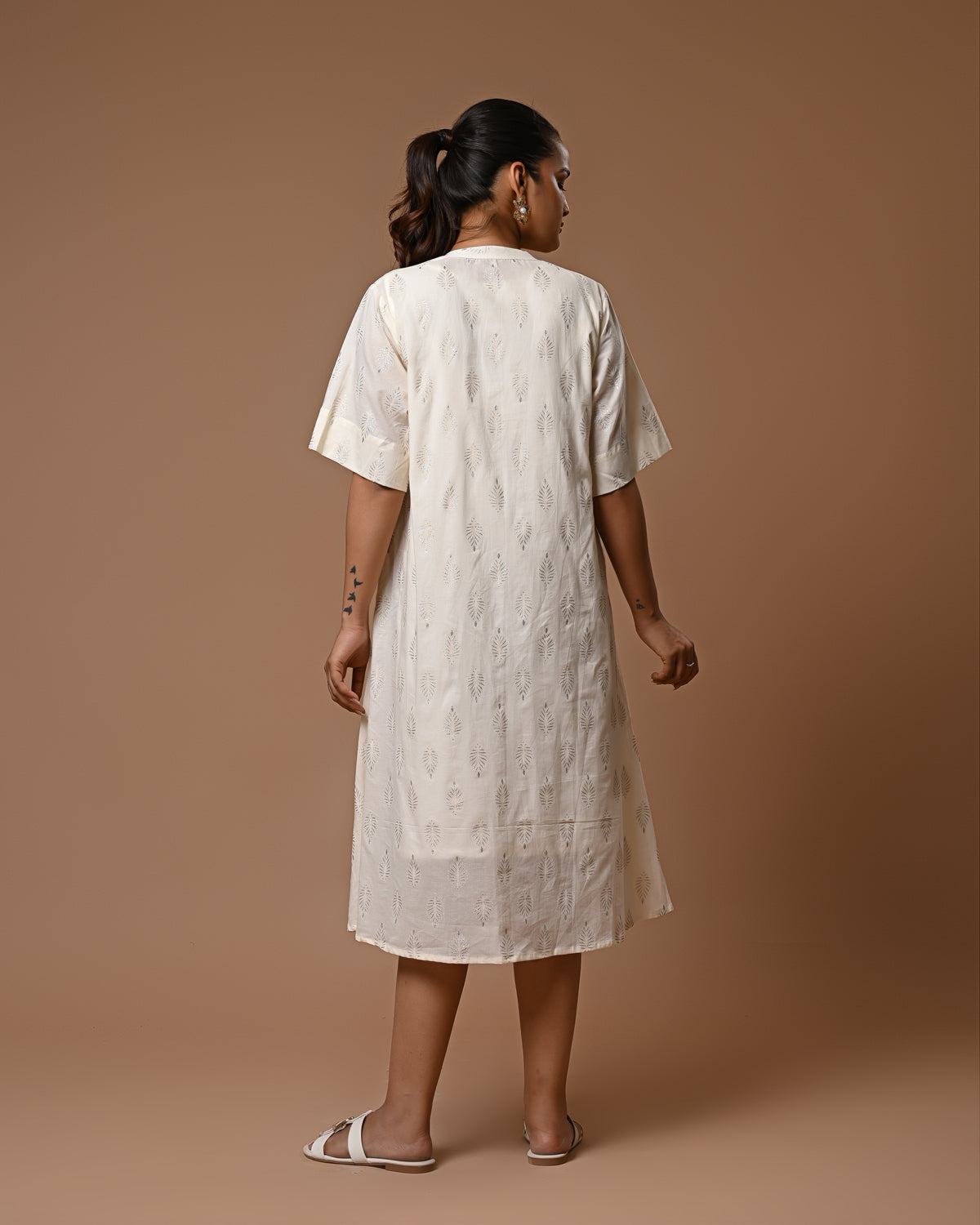 Moonlit Drape Dress