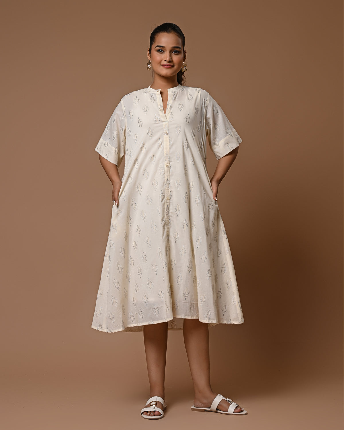 Moonlit Drape Dress