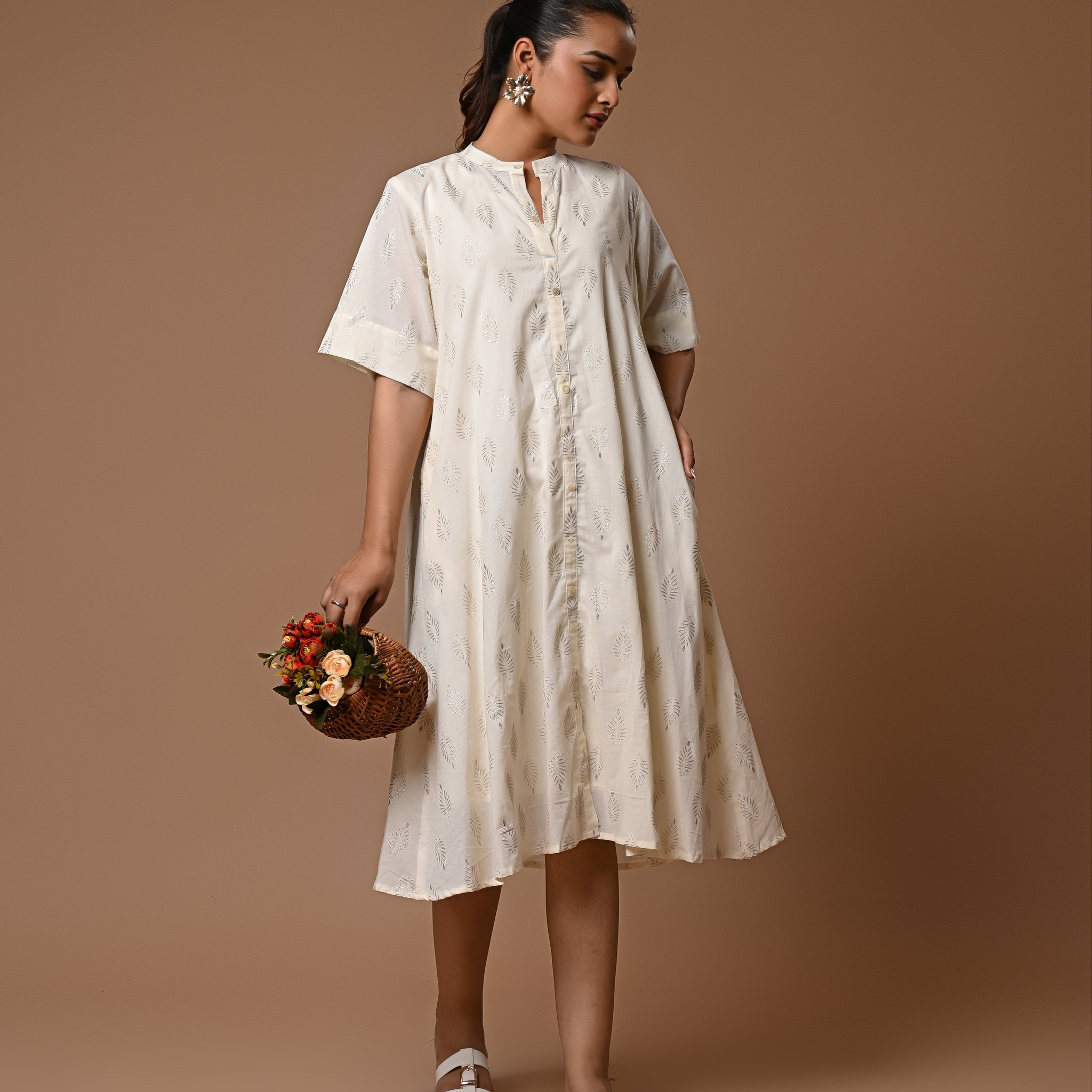 Moonlit Drape Dress