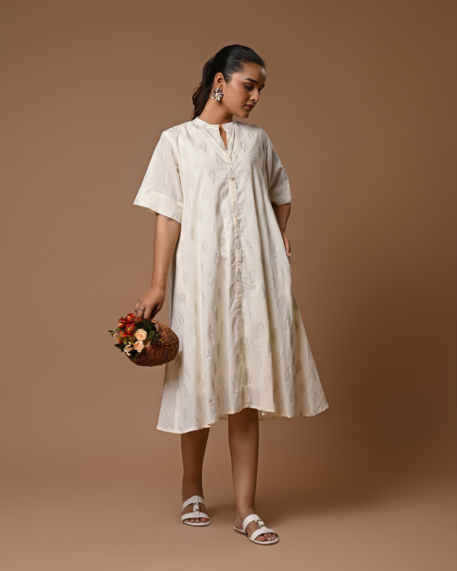 Moonlit Drape Dress